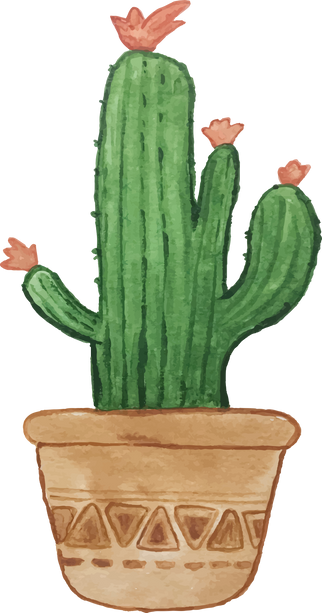 Cactus plant icon